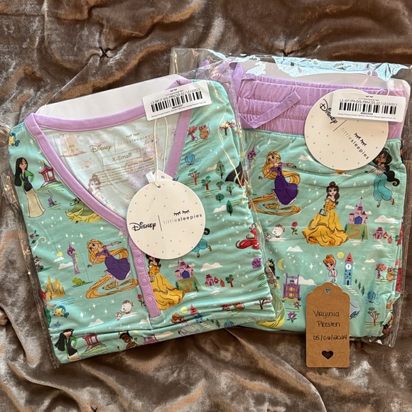 Little Sleepies Other - Little Sleepies Princess set -XS NIB